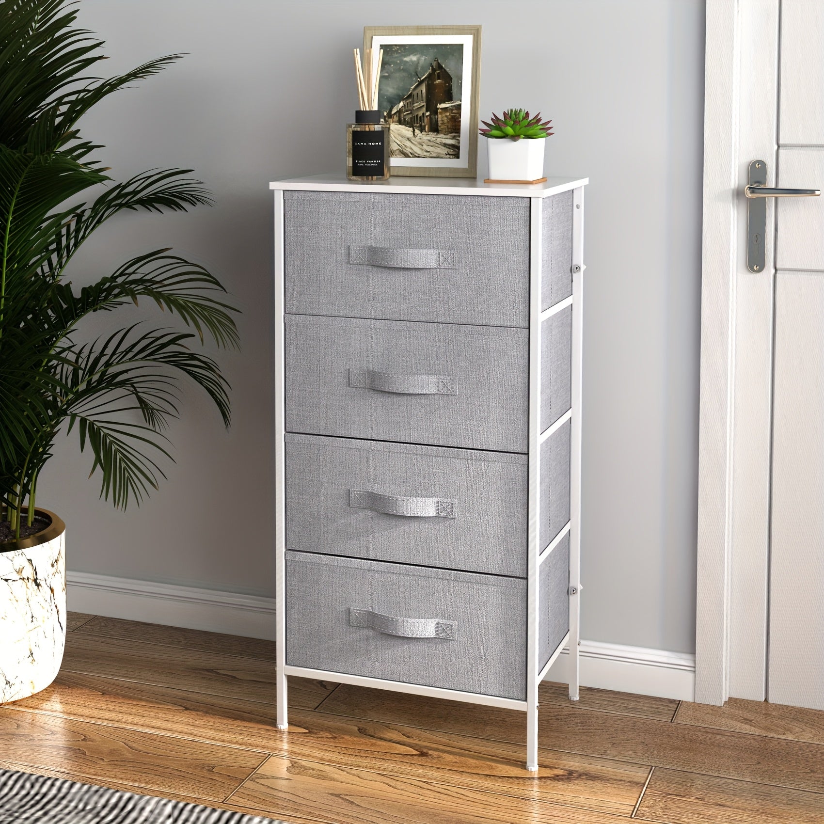 A Tall Chest of Drawers Measuring 91Cm/35.8