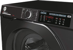 Hoover H-WASH 500 10Kg Freestanding Washing Machine, 1400 RPM, a Rated, Eco‑Power Inverter Motor, Hon App, 60 Programmes, Care Dose, Power Care System, Black, 60X59X85 Cm ‑ HW 410AMBCB/1-80