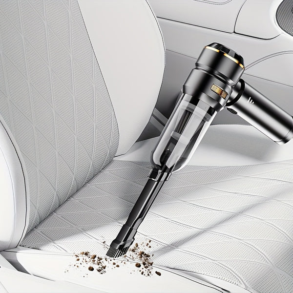 Suitu Portable Home and Car Vacuum Cleaner, USB Rechargeable, Suitable for Cars, Homes, Offices, and Camping, Handheld High-Power Wireless Vacuum Cleaner for Car and Household Use, Car Vacuum Cleaner, Car Accessories, Vacuum Cleaner For Home, Portable Vac