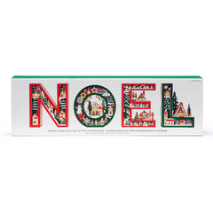 NOEL Light up Wooden Letters- Set of 4