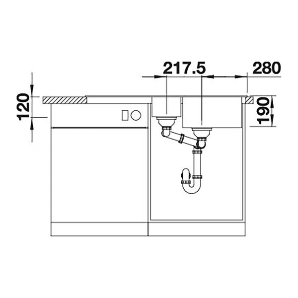 Blanco Silgranit Sink and Chrome Tap Set