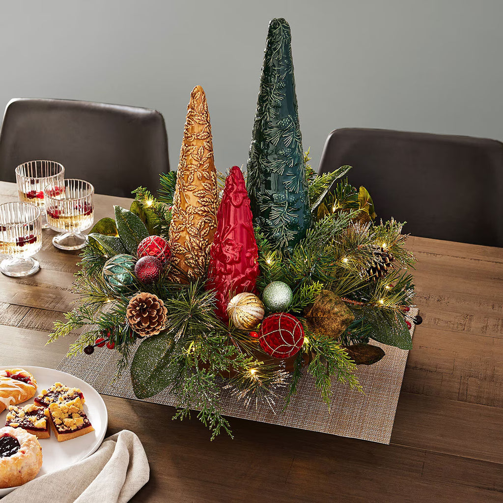 20 Inch (51Cm) Pre-Lit Centrepiece with 35 LED Lights