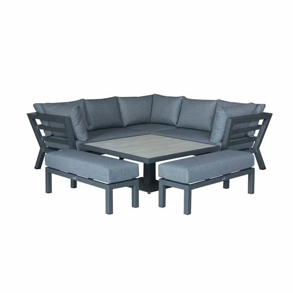 Bramblecrest San Marino 4 Piece Deep Seating Corner Patio Set