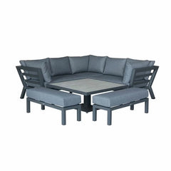 Bramblecrest San Marino 4 Piece Deep Seating Corner Patio Set