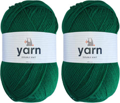 Korbond DK Beige Yarn - 100G Acrylic Wool - Lightweight, Hypoallergenic & Durable Double Knit Crochet Yarn Knitting Wool (290M Total)
