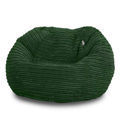 Corduroy Kids Bean Bag Chair with Filling Included - Lightweight Comfortable Beanbag Seat - Machine Washable Childrens Beanbag Furniture for Girls & Boys - 67 x 52cm
