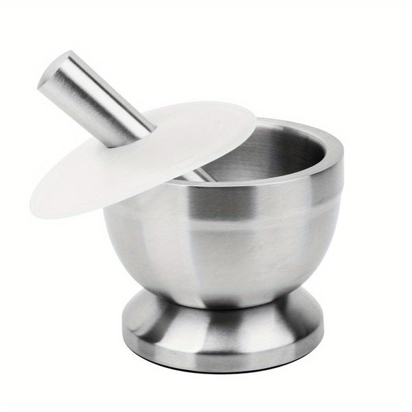 Garlic Cooking Tools, Garlic Press, Garlic Tamper, Small Stainless Steel Garlic Tamper