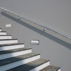 Rothley Stainless Steel Hand Rail Kit, 3.6M - Brushed