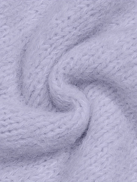 A Soft And Cozy Short Sweater with a Laid-Back Vibe, Perfect for Versatile Styling