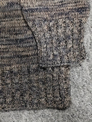Men's Slim Fit Cable-Knit Sweater - Stretchy High Elasticity, Stack Neck Long Sleeve Casual Pullover for Autumn Winter, Solid Color, Hand Wash/Dry Clean, Winter Clothing, Textured Knitwear, Comfortable Wear