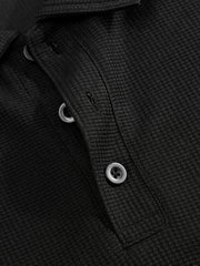 Men's 2pcs Set: Long-Sleeve Shirt and Drawstring Pants - Clean, Comfortable, Breathable