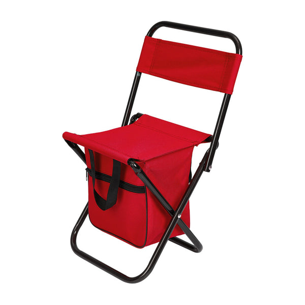 1PC Folding Chair with Storage, Foldable Fishing Seat Lightweight Chair, Portable Chair Home, Small/Large More Colors