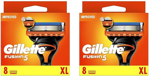 Gillette Fusion5 Razor for Men, 1 Gillette Razor, 10 Blade Refills