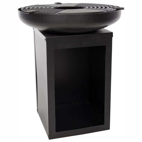 Redfire Mantanzas Wood Burning Fire Bowl with Grill and Wood Storage