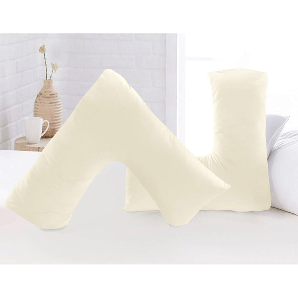 V shaped pillow case microfiber Back & Neck Support Pregnancy/Nursing V Pillowcase cover only Microfiber.