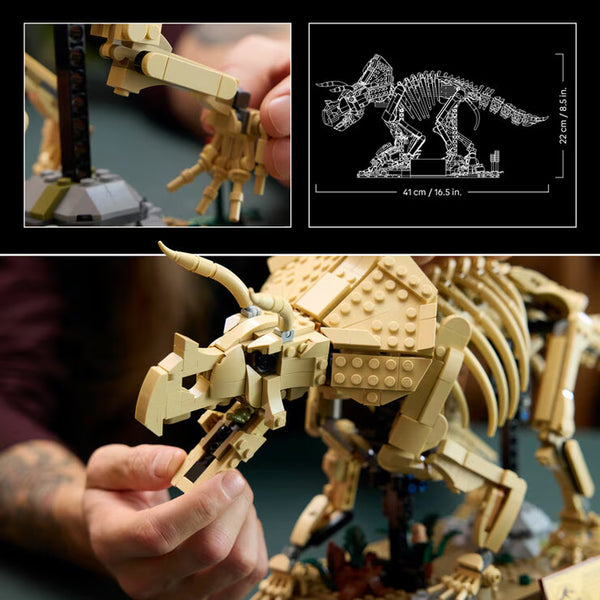LEGO Jurassic World Dinosaur Fossils: Triceratops - Model 77985 (18+ Years)