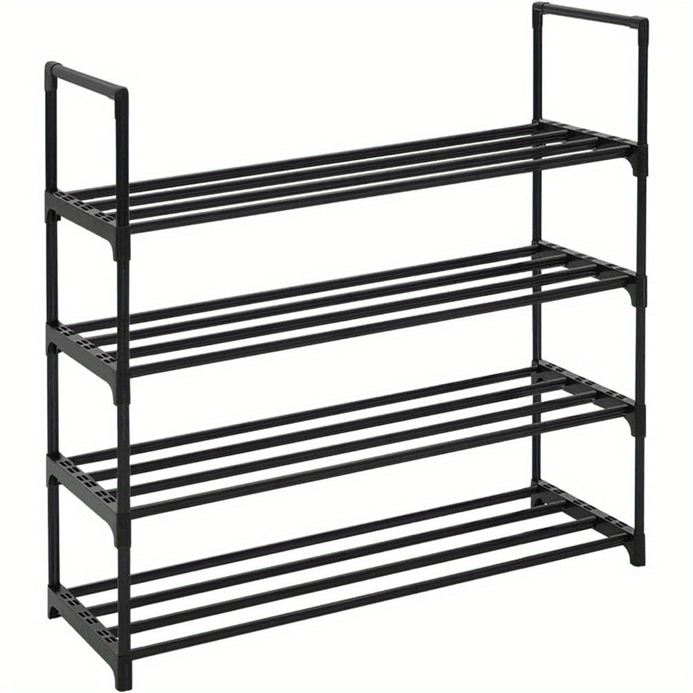 4-Layer Metal Shoe Rack Shoe Storage Organizer Shoe Storage Rack Save Space Used In Living Room Passage Corridors And Cloakrooms