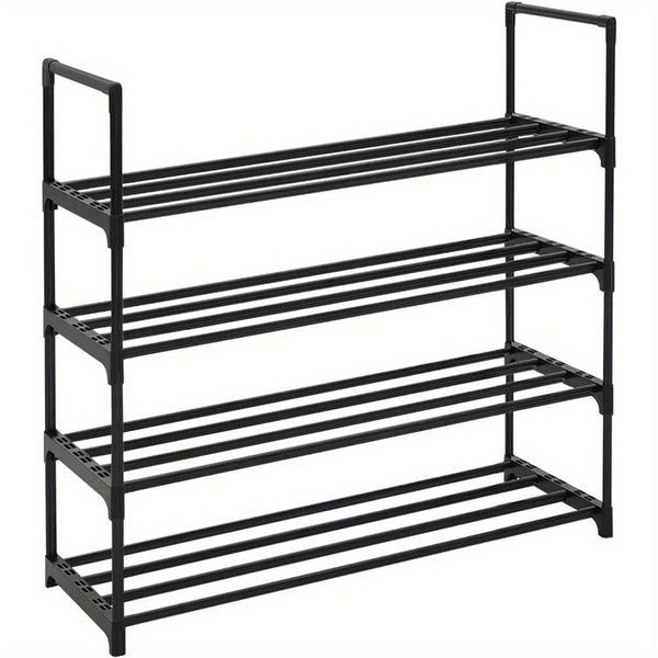 4-Layer Metal Shoe Rack Shoe Storage Organizer Shoe Storage Rack Save Space Used In Living Room Passage Corridors And Cloakrooms
