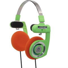 Retro Headphone with Microphone Stereo Classic Open Hifi On-Ear HD Earphones Foldable Portable Lightweight Headset