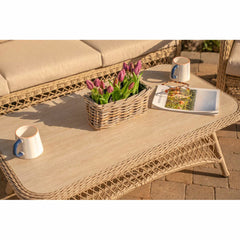 Kettler Sahara 4 Piece Wicker Patio Set