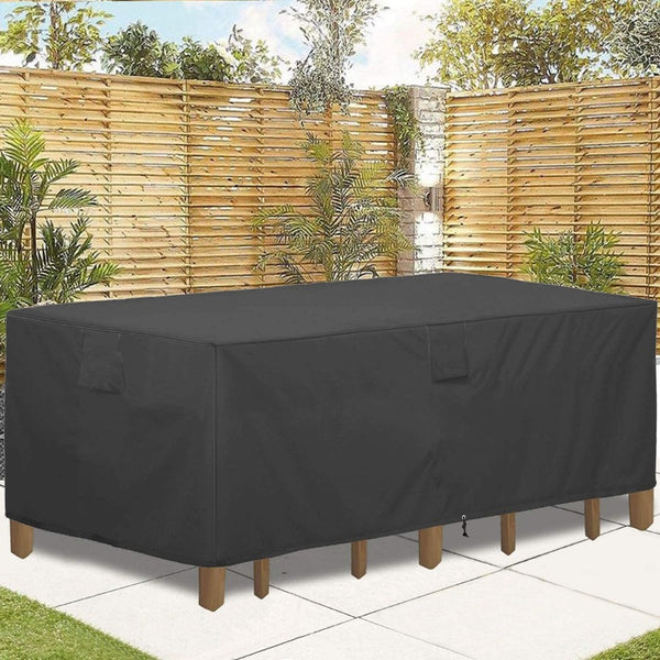 Garden Patio Outdoor Furniture Sofa Couch Chair Table Covers Black