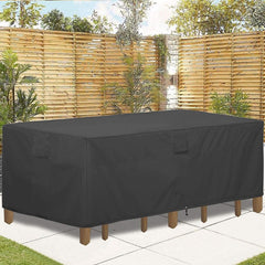 Garden Patio Outdoor Furniture Sofa Couch Chair Table Covers Black