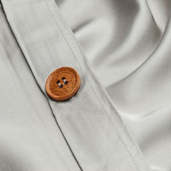 Luff 700 Thread Count 100% Organic Bamboo Duvet Set Grey