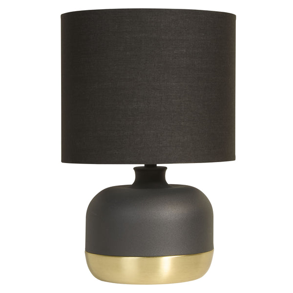 Black & Gold Touch Lamp