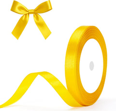 G2PLUS White Stain Ribbons - 22M Thick Fabric Gift Wrap Ribbons for Crafting, Wedding & Valentine'S Day Decoration