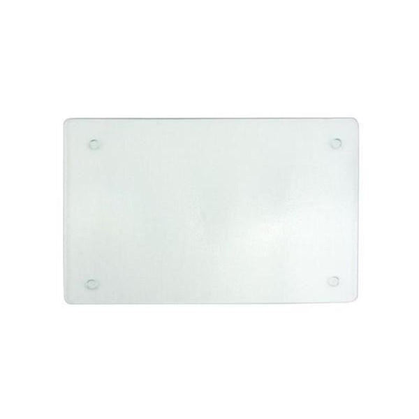 Glass Cutting Board Clear 28x19cm Tempered Non Slip Feet Modern Kitchen Board Chopping Knives