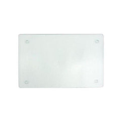 Glass Cutting Board Clear 28x19cm Tempered Non Slip Feet Modern Kitchen Board Chopping Knives