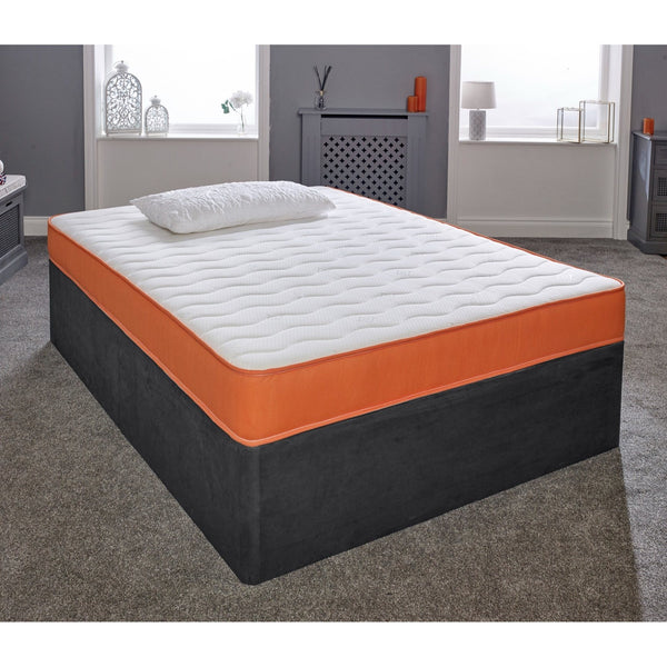 18CM Deep Colour Essential Hybrid Open Coil Spring Mattress