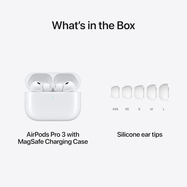 Apple AirPods Pro 3 Wireless Earbuds, USB‑C Charging
