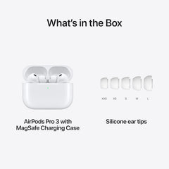 Apple AirPods Pro 3 Wireless Earbuds, USB‑C Charging