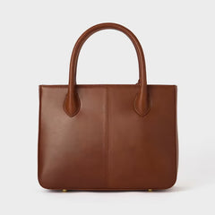 Osprey Belgravia Leather Crossbody Grab Bag in Brown