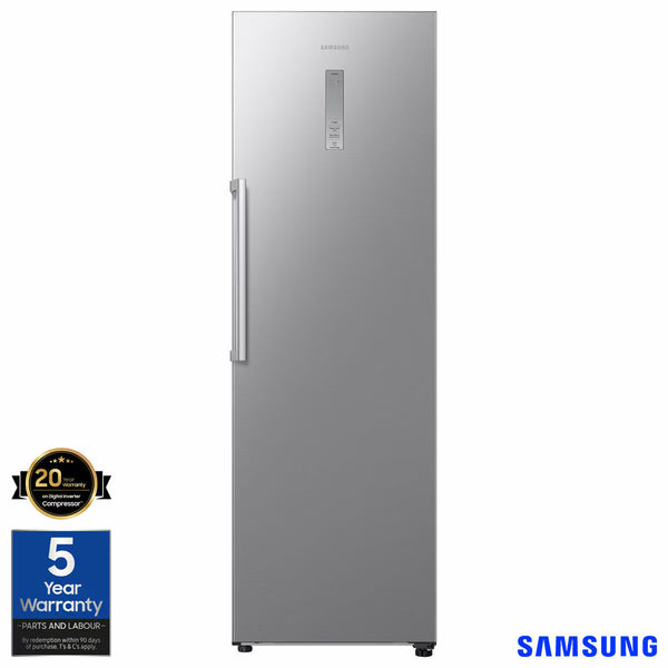 Samsung RR39C7BJ5SA/EU 377L Upright Fridge, E Rated in Silver