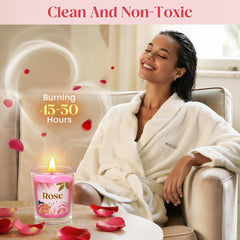 Bofuoos Spa Gifts for Women with Bath Bombs, Gua Sha Facial Tools, Face Roller, Candle, African Net Sponge, Luxurious Self Care Birthday Gifts for Her, Christmas Stocking Fillers 2025