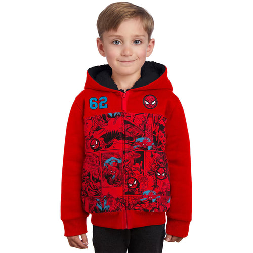 Character Kids Spiderman Plush Hoodie