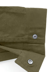 Men's Solid Color Cargo Jumpsuit with Full Zip, Long Sleeves and Front Pockets