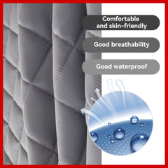 1pc Multicolor Mattress Protector, No Pillowcase And Insert Included, Soft Comfort Solid Color Fitted Sheet Bedding Cover, Minimalist Breathable Bedspread Suitable For Bedroom And Guest Room, Reusable Underpads