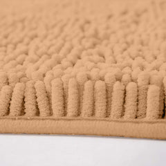 1pc Soft Chenille Bath Mat – Durable Chenille Rug with Non-Slip Backing, Stylish Bathroom Rug, Machine Washable Bath Mat, Non-Slip Area Rug for Shower Room & Home Use