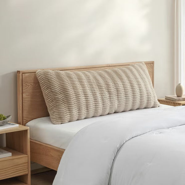 Casual Living Faux Fur Body Pillow in 3 Colours, 50 X 121 Cm