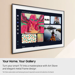 Samsung QE50LS03FAUXXU 50 Inch Frame QLED 4K Ultra HD Smart TV