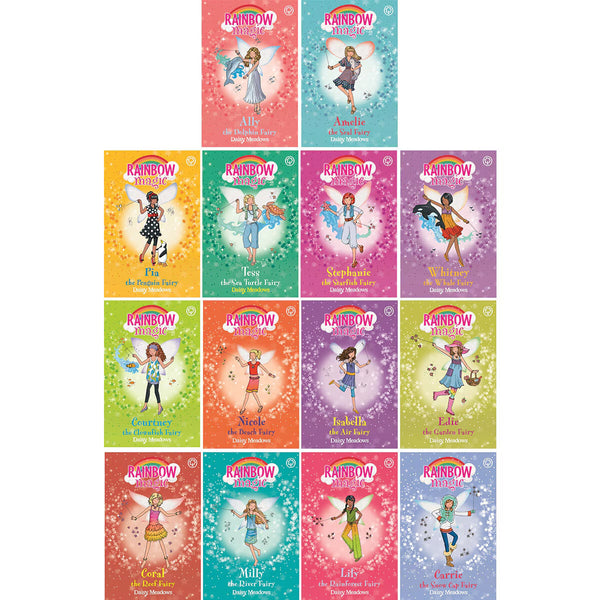 Rainbow Magic X14 Book Collection, Daisy Meadows (6+ Years)