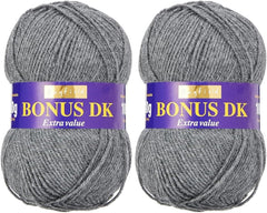 Sirdar Hayfield Bonus DK Double Knitting, White (961), 100G