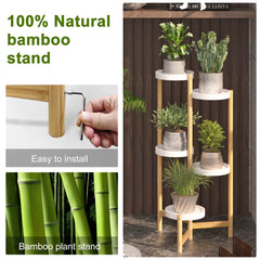 tall plant stands indoor uk Bamboo Plant Stands Indoor, 5 Tier Tall Corner Plant Stand Holder & Pl – CHERISH LEWIS