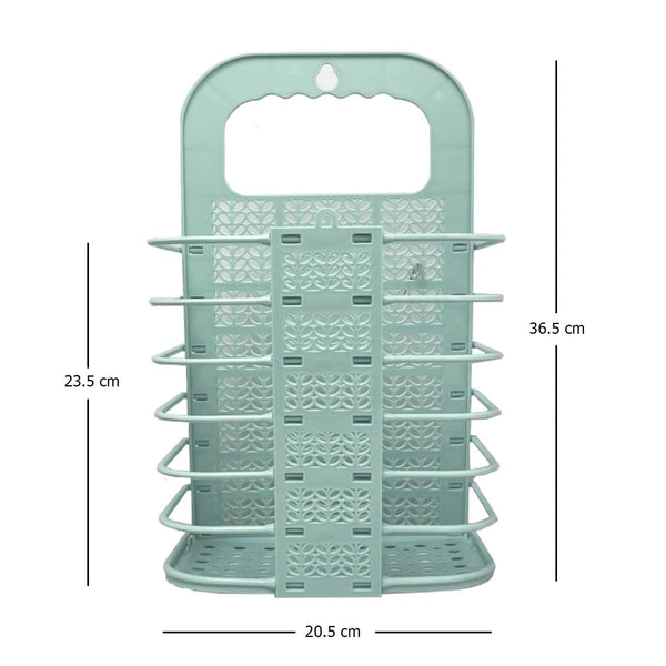 Lizzy 2pcs Laundry Hamper Foldable | Family Slim Reusable Plastic Laundry Clothes Washing Hamper Bin Collapsible Waterproof Clothes Storage Basket