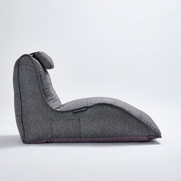 Ambient Lounge Avatar Lounger Outdoor Bean Bag in Dark Grey