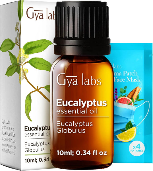 Gya Labs Rose Essential Oils for Skin - 100% Pure Natural Rose Oil for Face, Hair, Diffuser, Perfume & Candle Making Scent Aromatherapy (10Ml)
