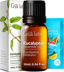 Gya Labs Rose Essential Oils for Skin - 100% Pure Natural Rose Oil for Face, Hair, Diffuser, Perfume & Candle Making Scent Aromatherapy (10Ml)